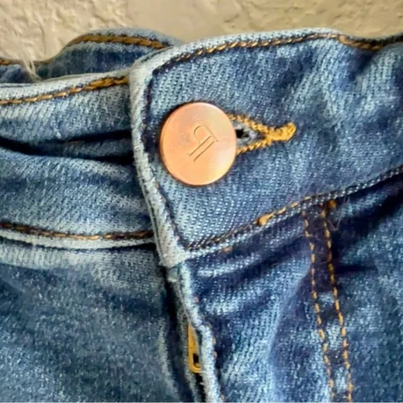 Pilcro The Yaya Blue Mid Rise Crop Jeans Women’s 16W - Picture 5 of 11